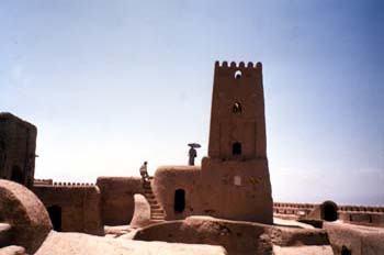 Interior de la Ciudadela de Bam, Irán