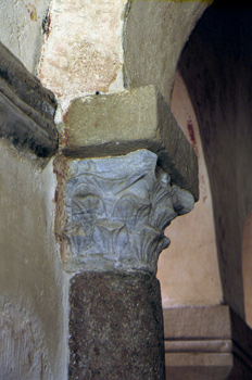 Capitel de la iglesia de San Salvador de Valdediós, Villaviciosa