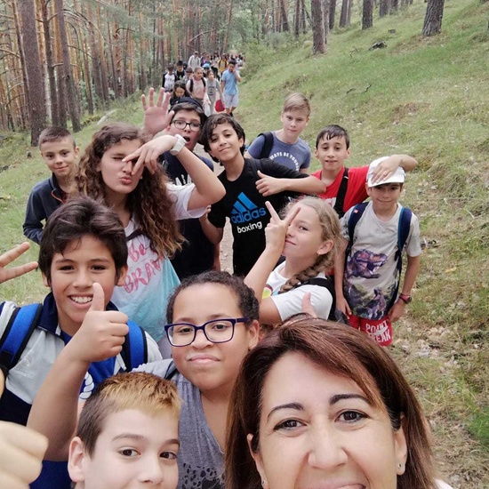 VIAJE FIN DE CURSO. 3º - 6º. Puerto de Canencia. 7