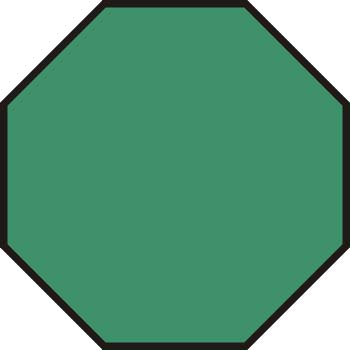 8 lados. Octógono