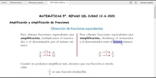 MATEMÁTICAS 5º. REPASO DEL CURSO. FRACCIONES, LONGITUD Y ÁREAS