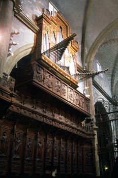 órgano del Coro, Catedral de Badajoz