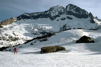 Esquí de montaña en Aigues Tortes, Cataluña