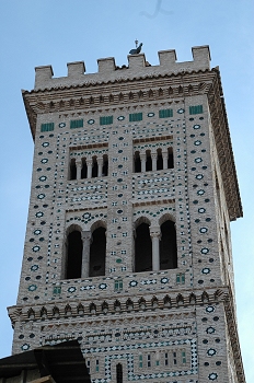 Iglesia de La Magdalena. Torre campanario, Zaragoza