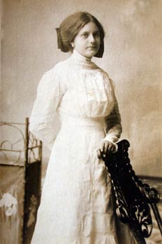 Anverso de una tarjeta postal en papel fotográfico Velux