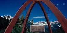 Monumento en las Montañas Rocosas, Estados Unidos