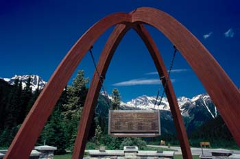 Monumento en las Montañas Rocosas, Estados Unidos