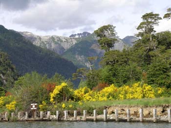 Vista desde el Puerto Blest, Argentina