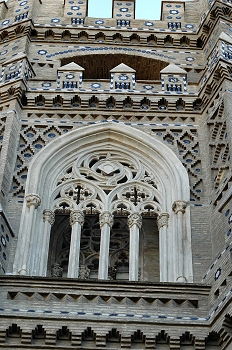Ventana gótica La Seo, Zaragoza
