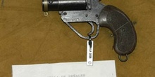 Pistola de señales Calibre 1 Pulg., Museo del Aire de Madrid