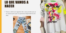 El proyecto de moda en Plástica