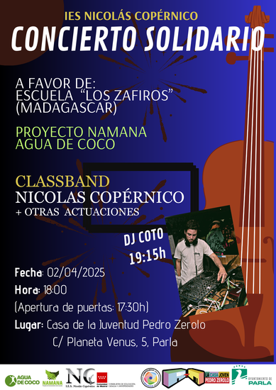 CONCIERTO SOLIDARIO AGUA DE COCO