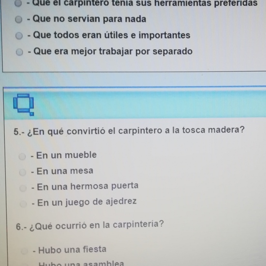 PREGUNTAS COMPRENSIÓN LECTORA2 11 DE MAYO