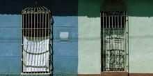 Ventana enrejada, Cuba