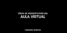 Presentación del aula virtual de Fernando Quiroga (IES Ortega y Gasset)