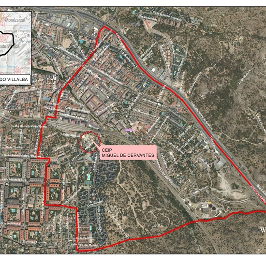 ZONA ADSCRIPCION CEIP MIGUEL DE CERVANTES