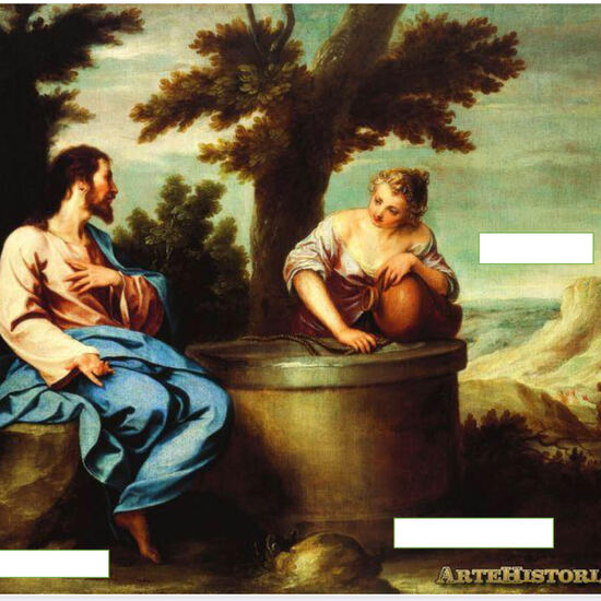Arte Jesús y lña Samaritana