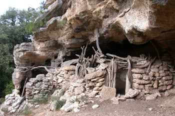 Refugio para pastores en Nuoro, Italia