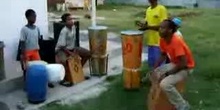 Percução no jardim