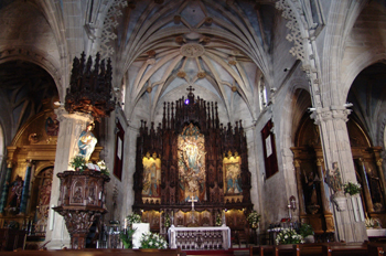 Retablo Mayor de la Basílica de Santa María, Pontevedra, Galicia