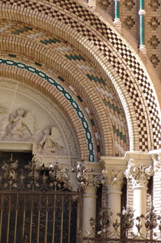 Detalle portada, Catedral de Teruel