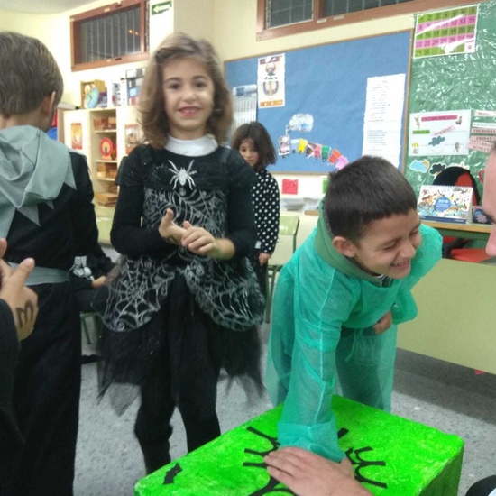 2018_10_31_1º disfruta terrorificamente en Halloween_CEIP FDLR_Las Rozas 23