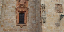 Detalle de la fachada de la Catedral de Mondoñedo, Lugo, Galicia