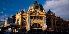 Estación de ferrocarril Flinders, Melbourne, Australia
