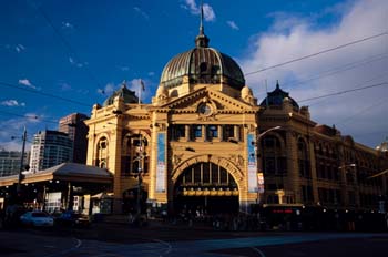 Estación de ferrocarril Flinders, Melbourne, Australia