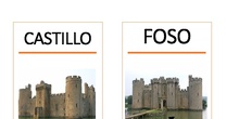 Imágenes proyecto "El castillo" para asociar con vocabulario.