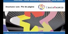 Diseñador Web: Pie de página