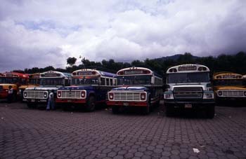 Estación de autobuses de Antigua, Guatemala