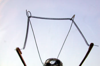 Filamento de una bombilla