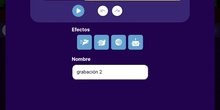 Programa con Octostudio, una animación utilizando la cámara para una foto y audio y texto para comunicar.
