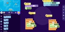 Crea giro en tus personajes con OctoStudio usando el bloque de repetir