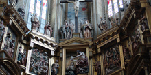 Detalle retablo, Catedral de Astorga, León, Castilla y León