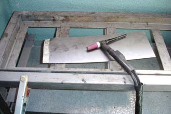 Antorcha portaelectrodos de equipo TIG