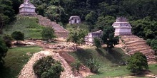 Templos de la Cruz, Palenque, México