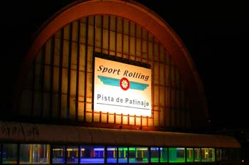 Pista de patinaje, Madrid