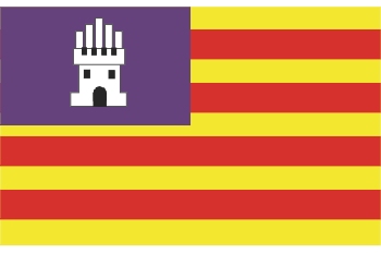 Bandera de las Islas Baleares