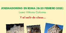 Erasmus+ KA121 | Job Shadowing | Liceo Vittoria Colonna, Rome 2025 | Poster 2