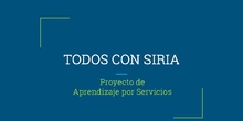 Todos con Siria. IES Palomeras Vallecas