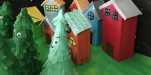 Stop motion - 1º and 2ºP making the houses