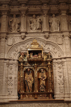 Detalle de la Catedral de Palencia, Castilla y León