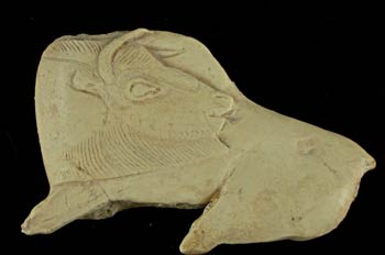 Bisonte tallado en un asta de reno, Cueva de la Madeleine, Franc