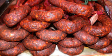 Ristras de chorizos