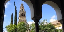 Patio de los Naranjos y Torre de la Mezquita-Catedral, Córdoba;