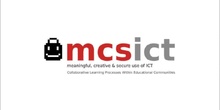 Presentación MCS en iTIC2013 de Acacias-Ana Diaz