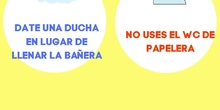 Infografía ahorro agua