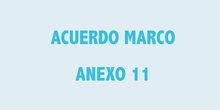 ACCEDE - Acuerdo Marco. Anexo 11.